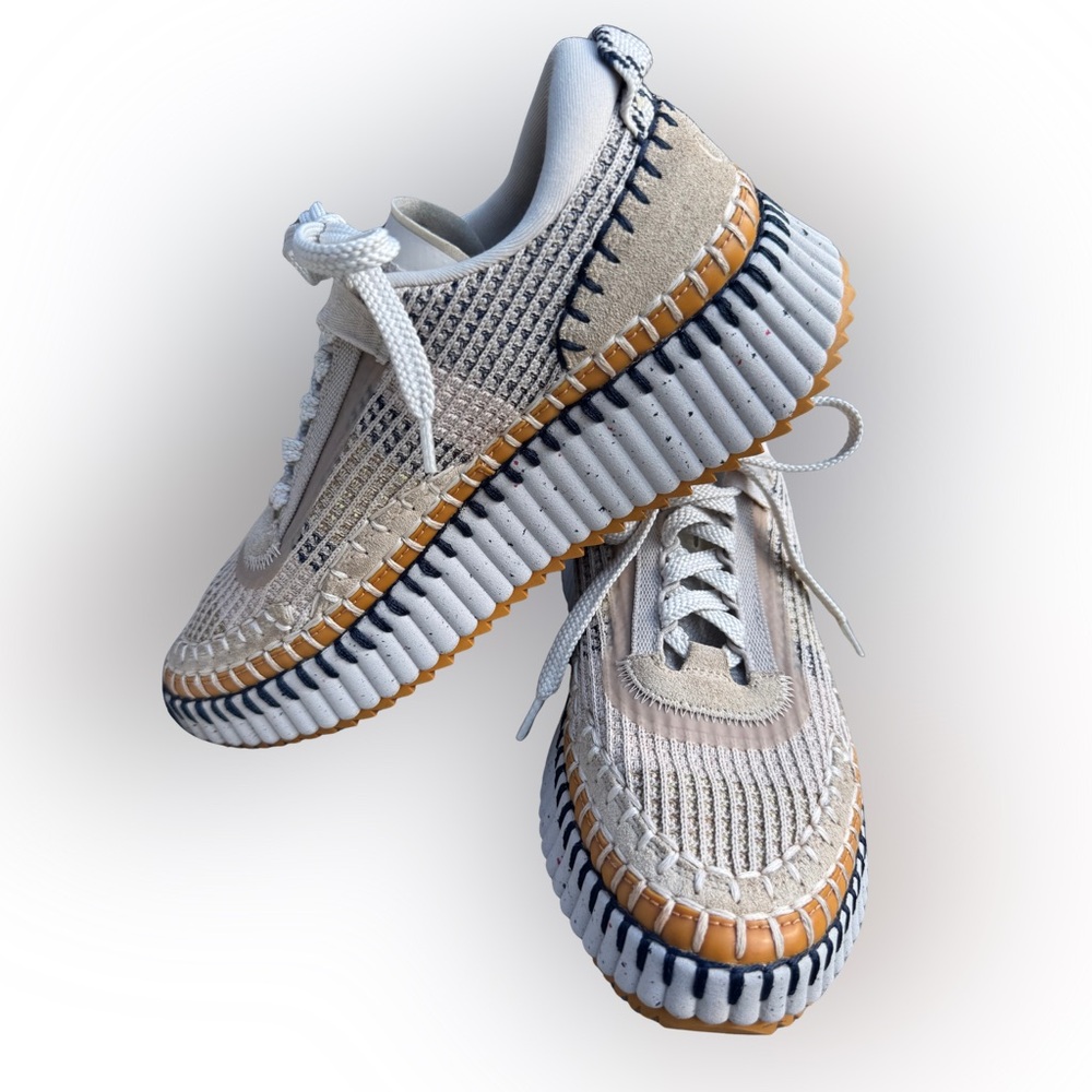 Chloe Nama Sneakers in Biscotti